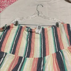 Torrid Rainbow Strip Tanktop